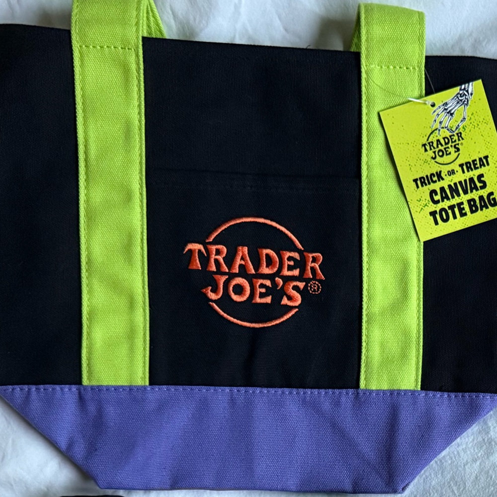 Trader Joe Halloween Mini Tote